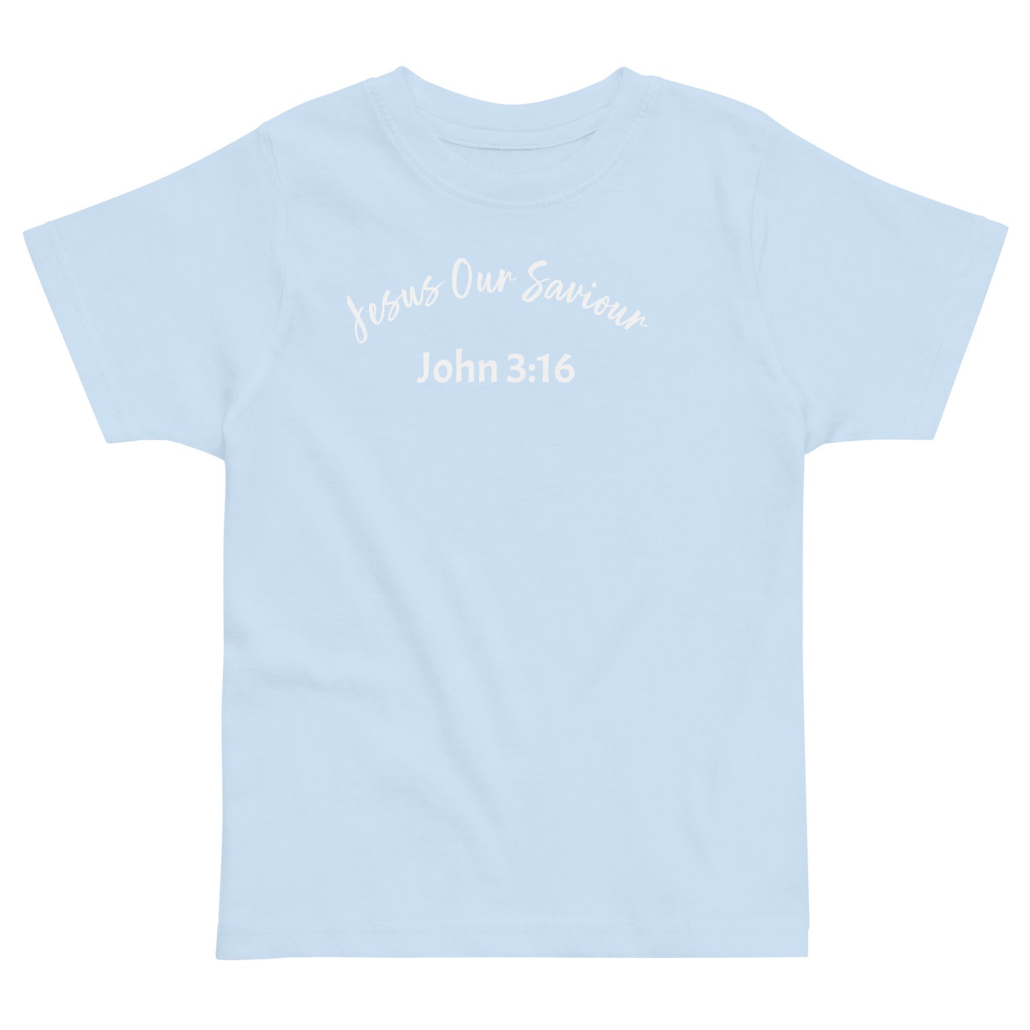 Jesus Our Saviour Toddler jersey t-shirt