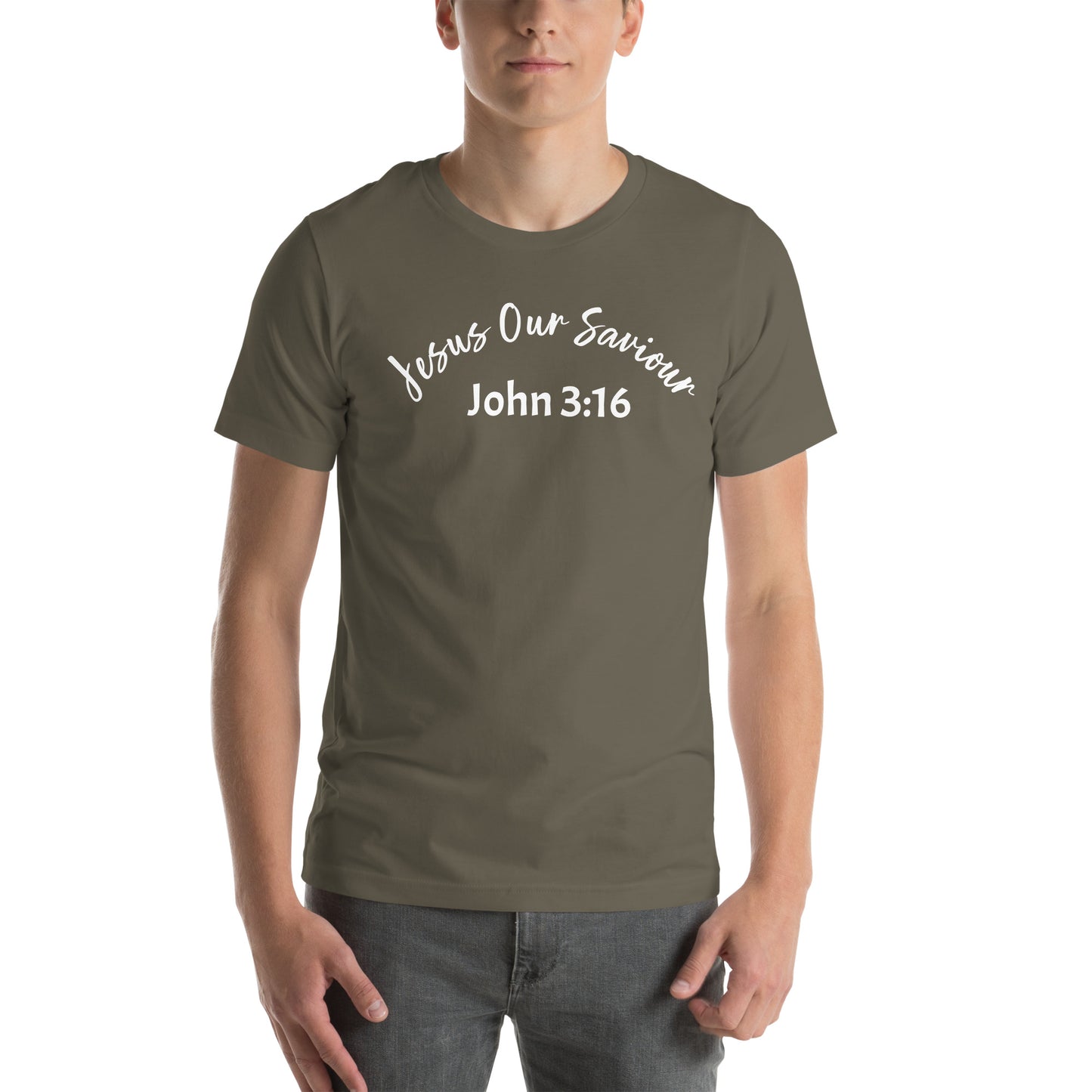 "JOS" Jesus Our Saviour T-shirt