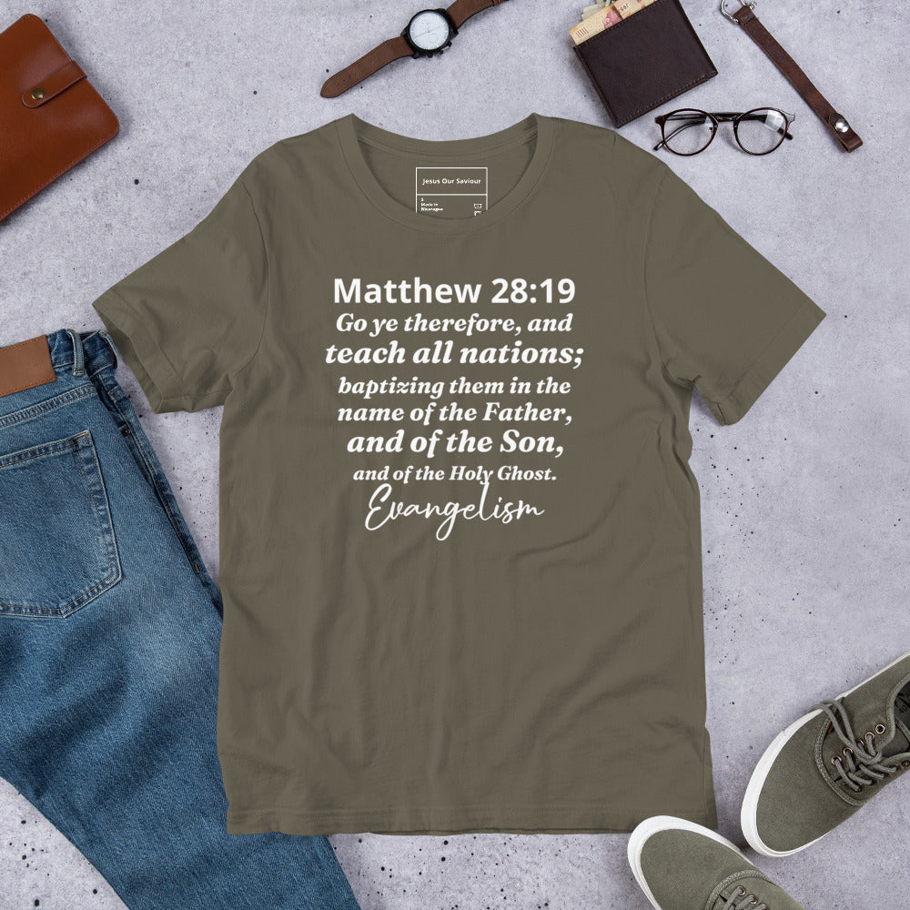 Matthew 28:19 T-shirt