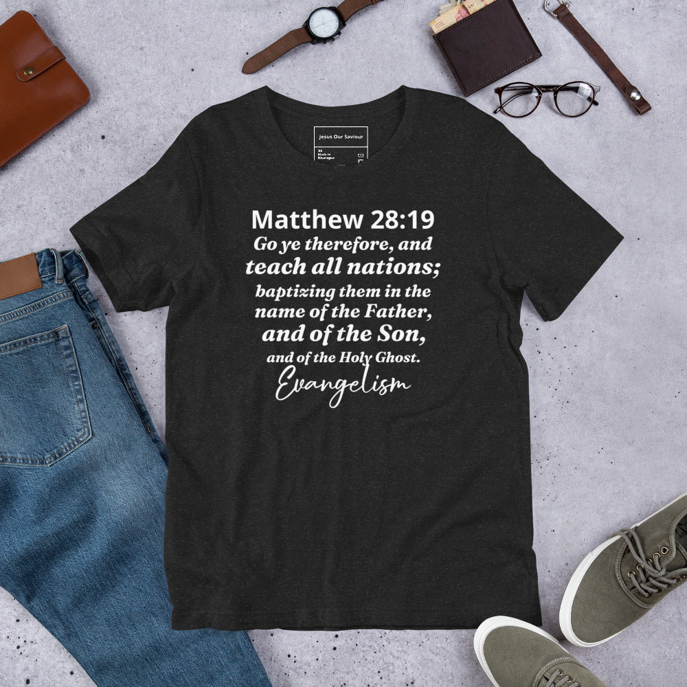Matthew 28:19 T-shirt