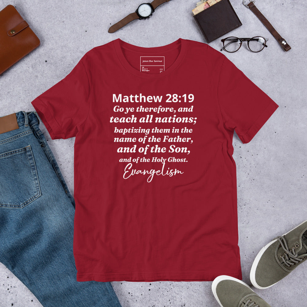 Matthew 28:19 T-shirt