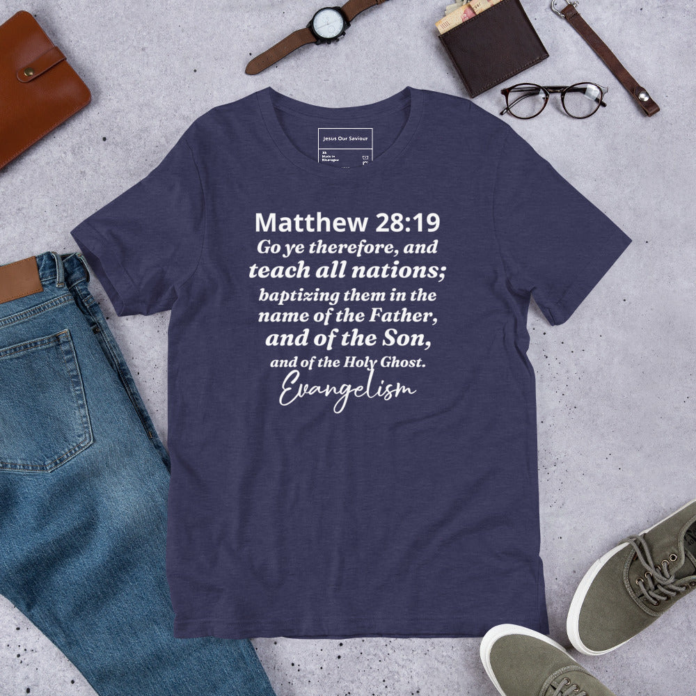 Matthew 28:19 T-shirt