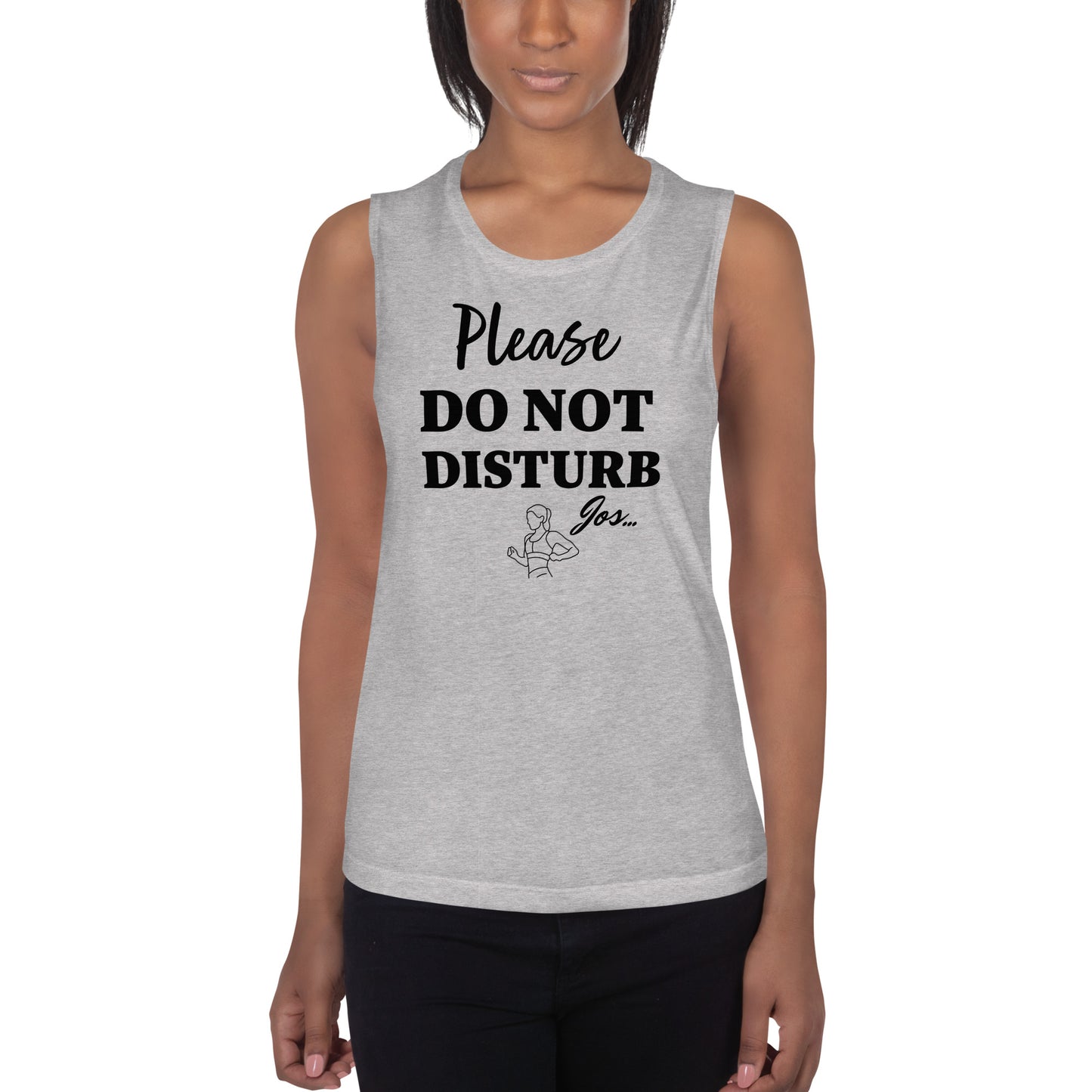 Do Not Disturb Ladies’ Muscle Tank
