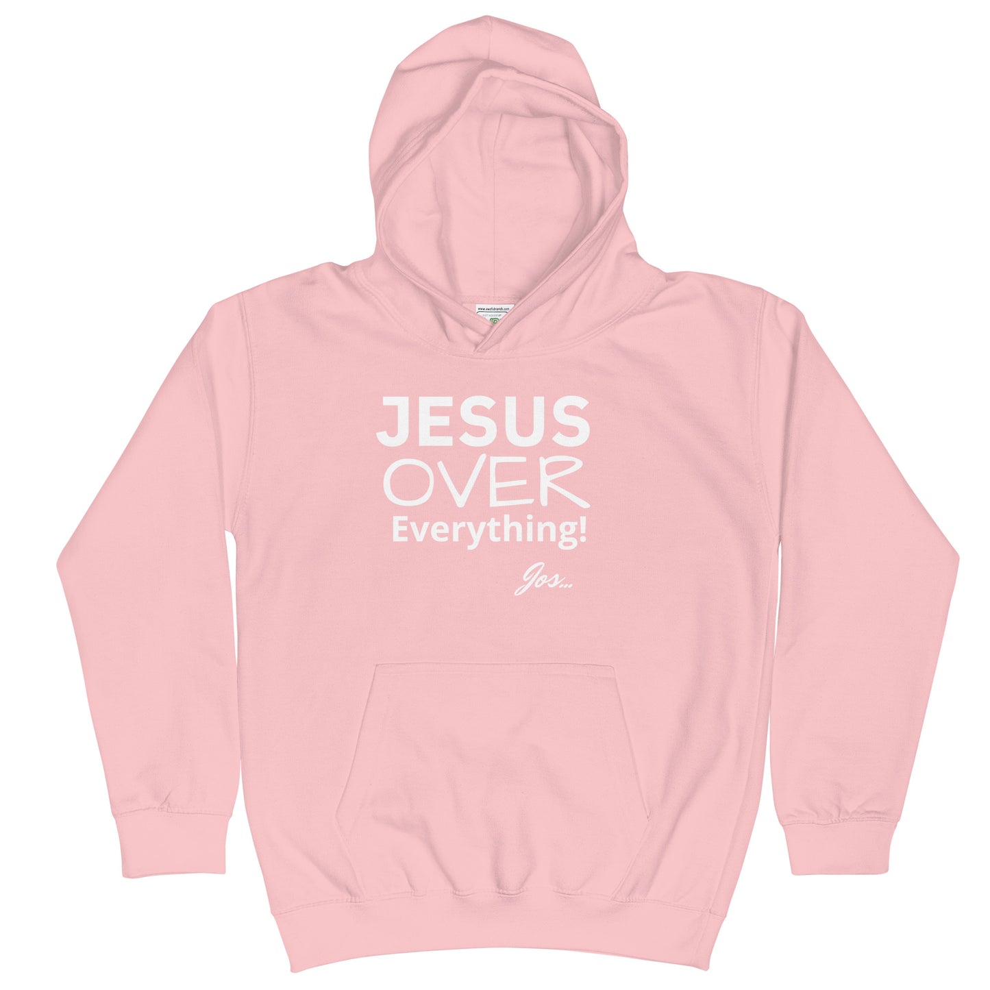 Jesus Over Everything kid's Hoodie