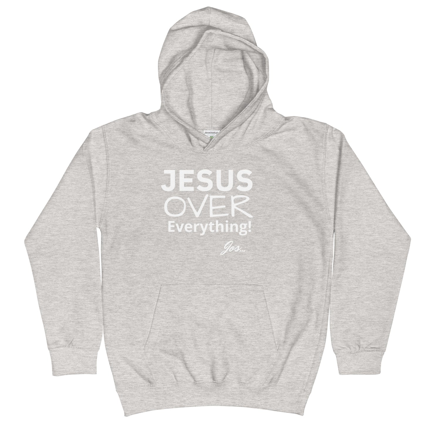 Jesus Over Everything kid's Hoodie