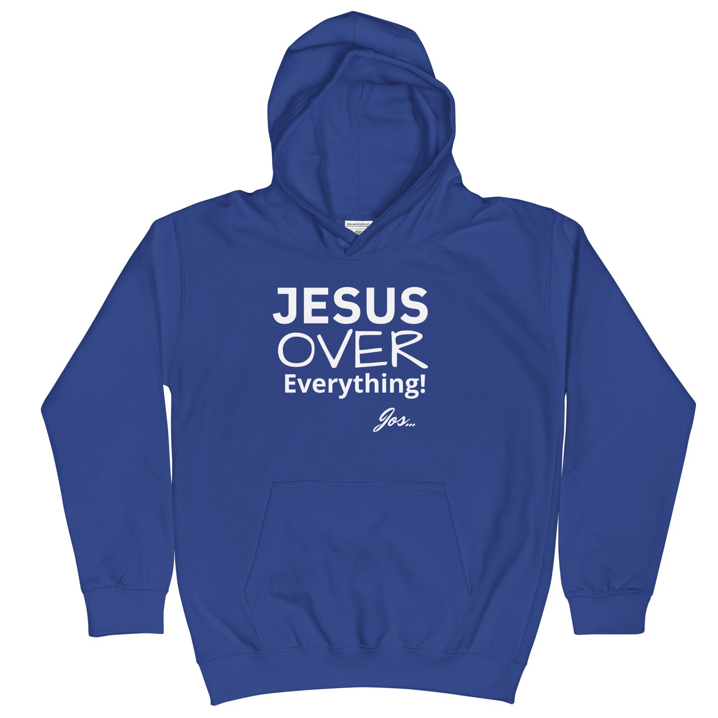 Jesus Over Everything kid's Hoodie