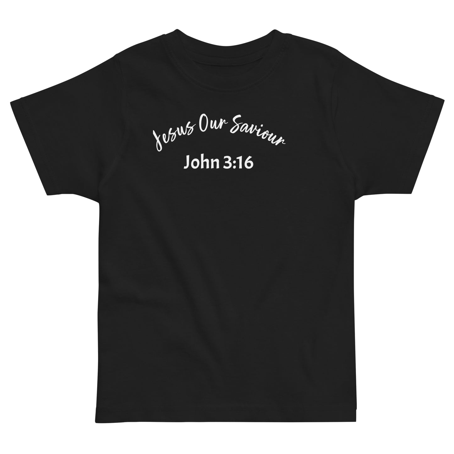 Jesus Our Saviour Toddler jersey t-shirt