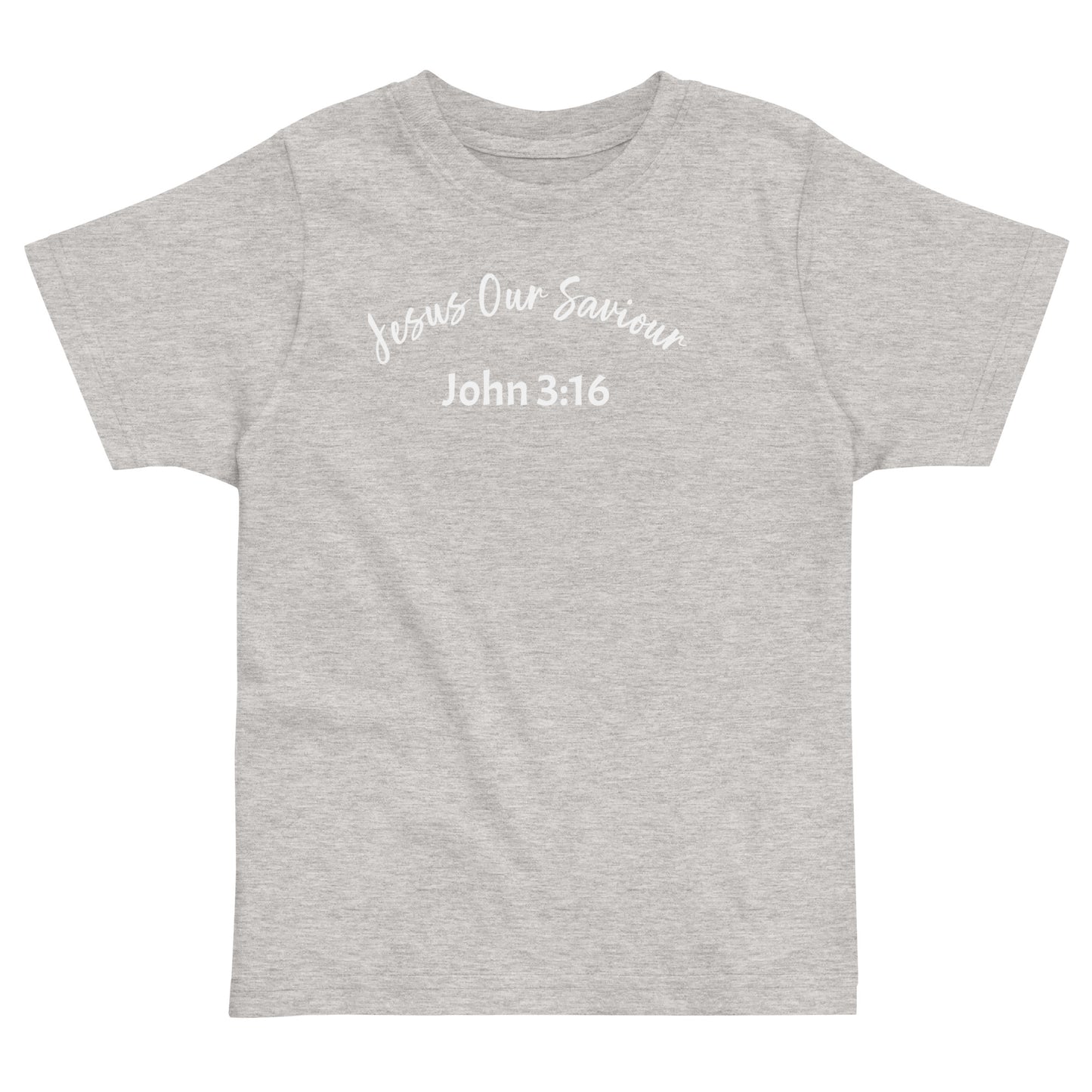 Jesus Our Saviour Toddler jersey t-shirt