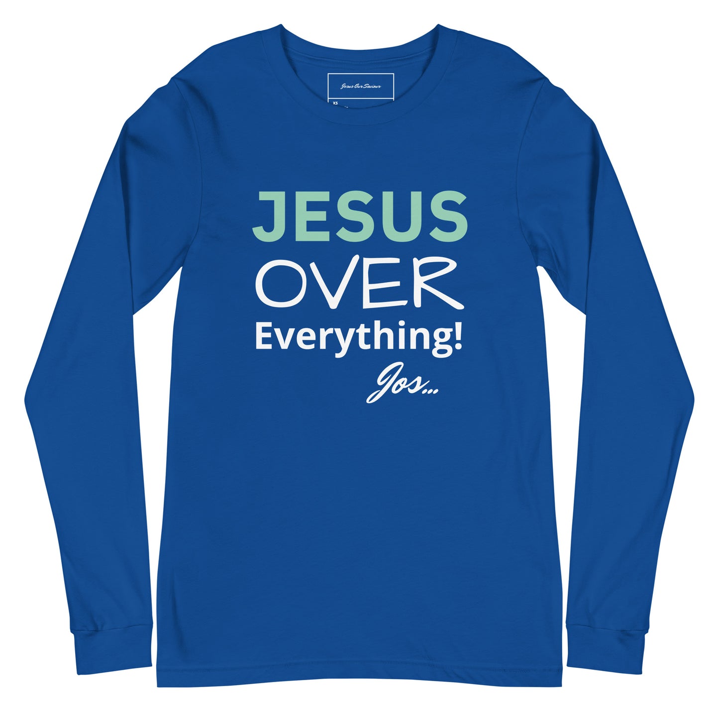 Jesus Over Everything Long Sleeve Tee