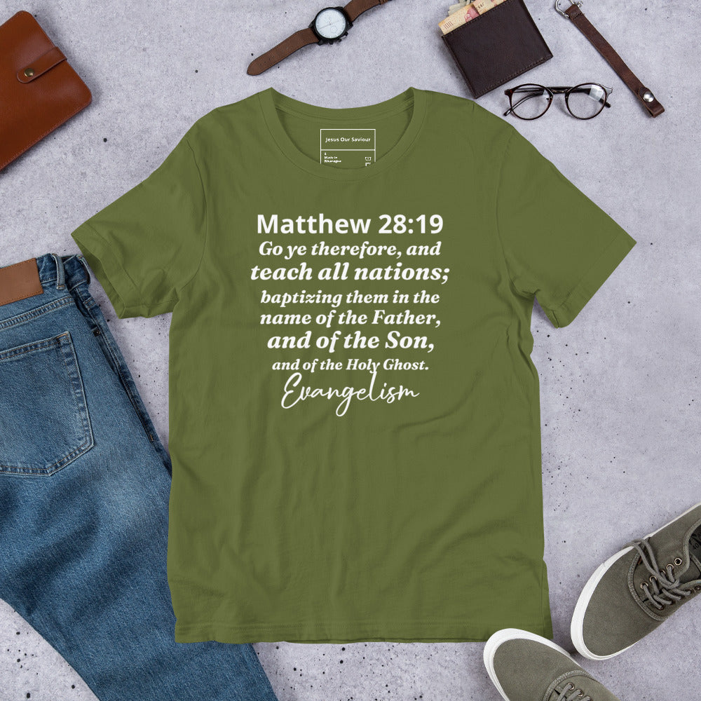 Matthew 28:19  T-shirt