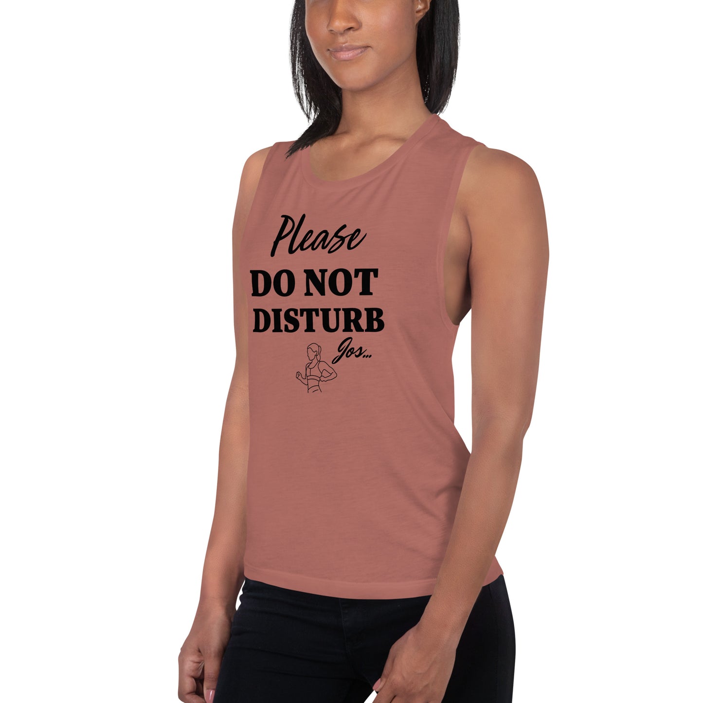 Do Not Disturb Ladies’ Muscle Tank