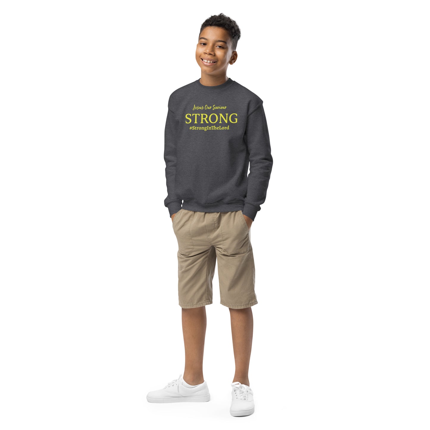 STRONG Youth crewneck sweatshirt